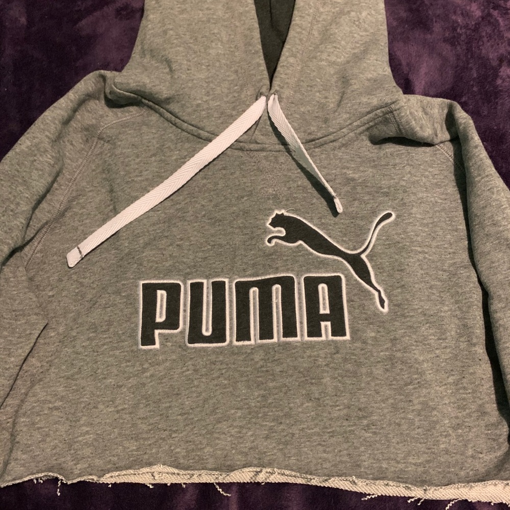 Cropped Puma Hoodie